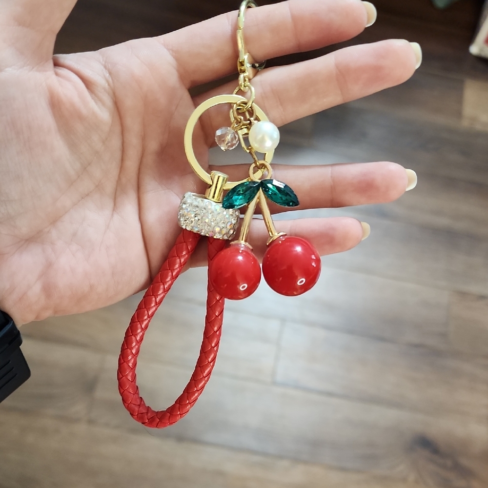 Cherry Bag Charm - image 1